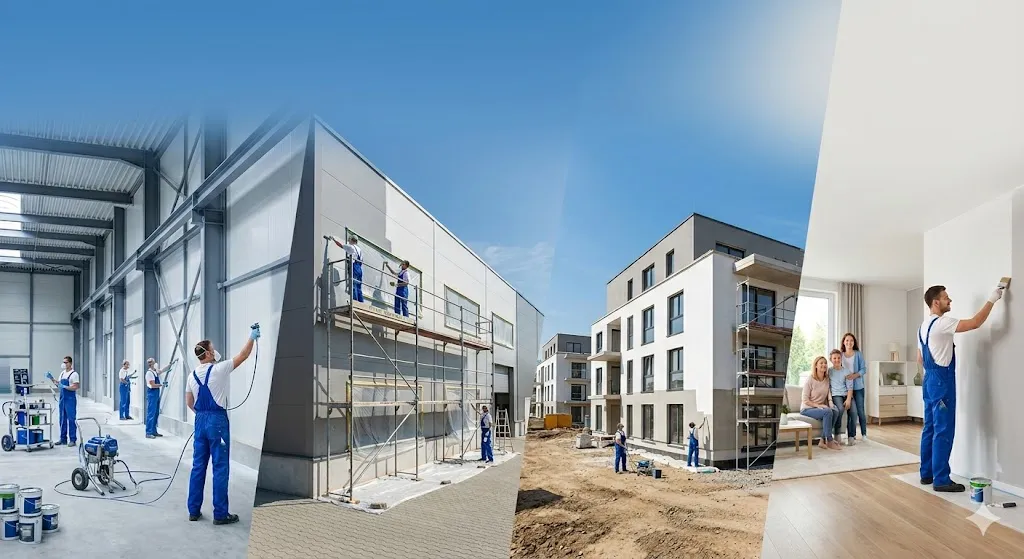 Malířské a natěračské práce pro firmy, domácnosti a stavební projekty